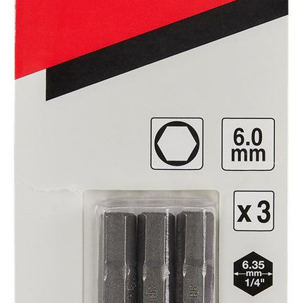 MAKITA SCHROEFBIT IB6X25 3STK