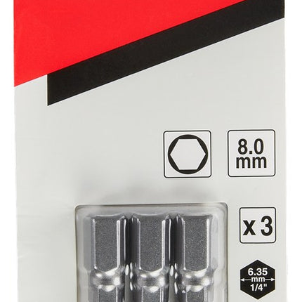 Afbeelding Makita schroefbit ib8x25 3stk B-23737