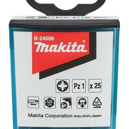 Afbeelding Makita schroefbit pz1x25 25stk B-24608