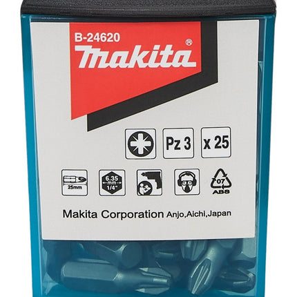 Afbeelding Makita schroefbit pz3x25mm 25stk B-24620