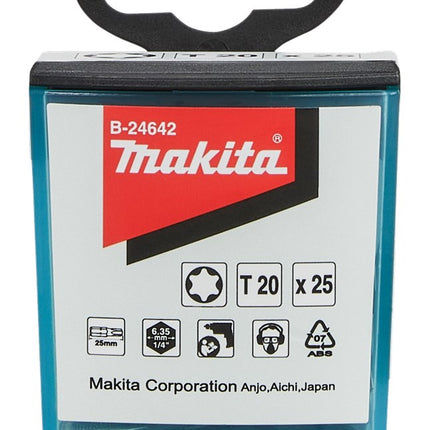 MAKITA SCHROEFBIT T20X25MM 25ST