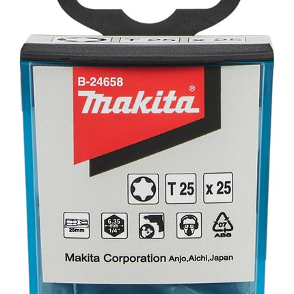 Afbeelding Makita schroefbit t25x25 25stk B-24658