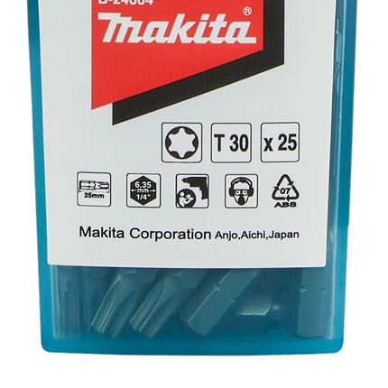 Afbeelding Makita schroefbit t30x25 25stk B-24664