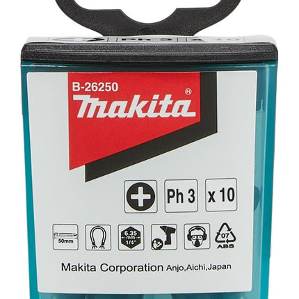 MAKITA SCHROEFBIT PH3X25 10STK