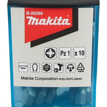 Afbeelding Makita schroefbit pz1x50 10stk B-26266