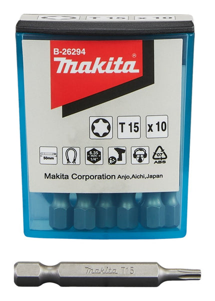 Afbeelding Makita schroefbit t15x50 10stk B-26294