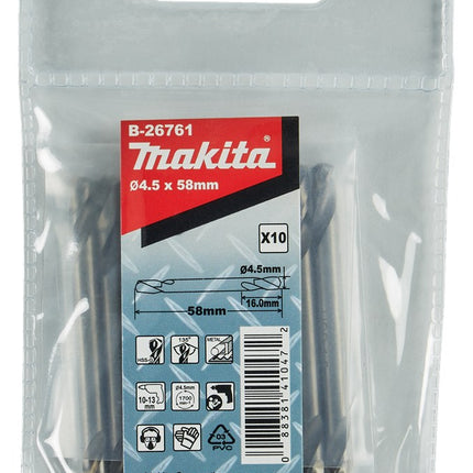 Afbeelding Makita hss-g dubb boor 4,5x58mm B-26761