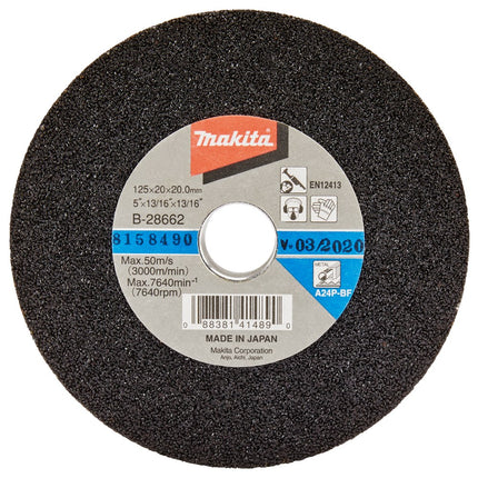 Afbeelding Makita slijpsteen 125x20x20mm k24 B-28662
