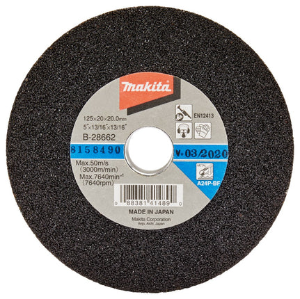 Afbeelding Makita slijpsteen 125x20x20mm k24 B-28662