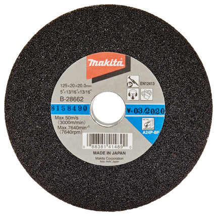 Afbeelding Makita slijpsteen 125x20x20mm k24 B-28662