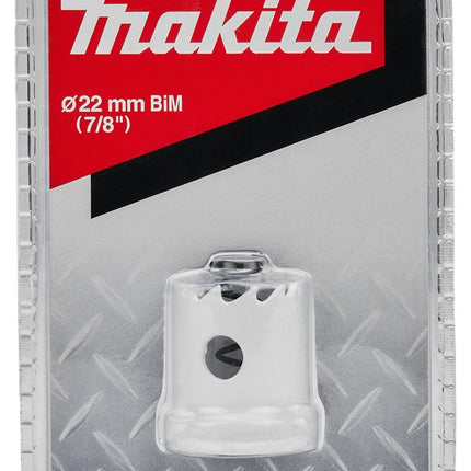 Afbeelding Makita gatzaag 22mm bim plaatstaal B-29723