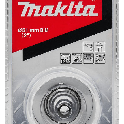 Afbeelding Makita gatzaag 51mm bim plaatstaal B-29854