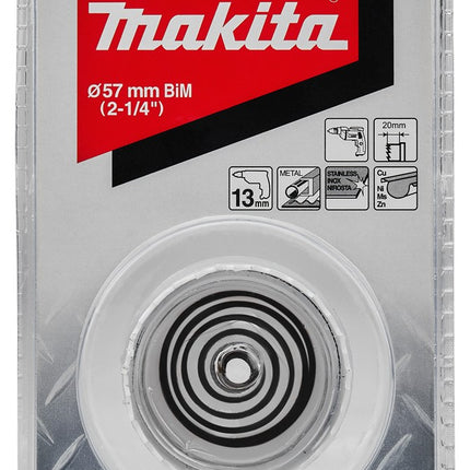 Afbeelding Makita gatzaag 57mm bim plaatstaal B-29876