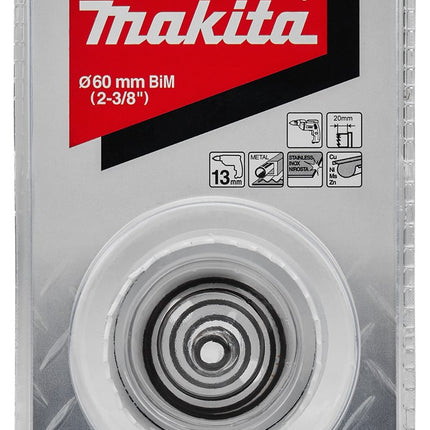 Afbeelding Makita gatzaag 60mm bim plaatstaal B-29882