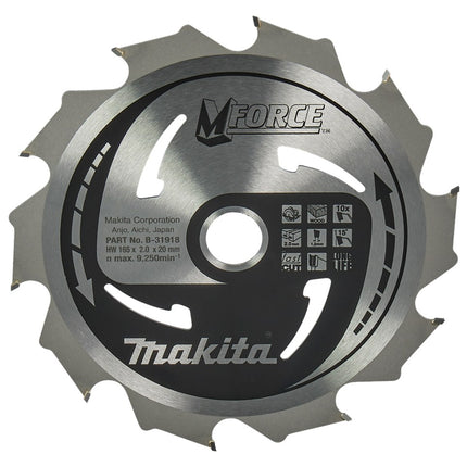 Afbeelding Makita zaagb hout 165x20x10t 15g B-31918