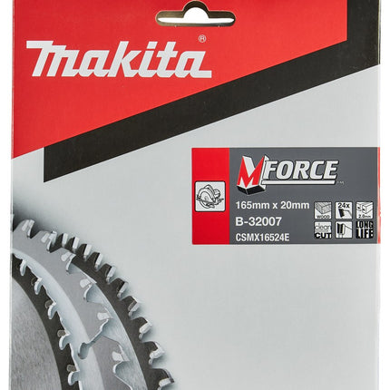 Afbeelding Makita zaagb mforce 165x20x2,0 24t15g B-32007