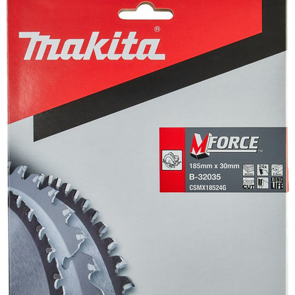 Afbeelding Makita zaagb mforce 185x30x2,0 24t15g B-32035