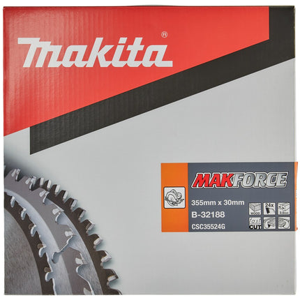 Afbeelding Makita zaagb hout 355x30x3,0 24t 20g B-32188
