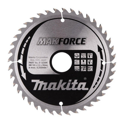 Afbeelding Makita zaagb hout 165x30x40t 20g B-32306
