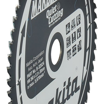 Afbeelding Makita zaagb. 260x30 60t B-32524