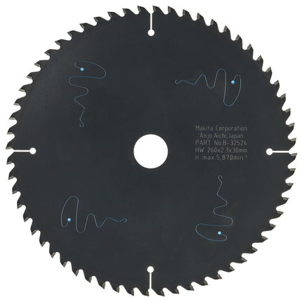 Afbeelding Makita zaagb. 260x30 60t B-32524