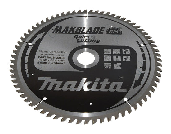 Afbeelding Makita zaagb q c 260x30x2,3 70t 5g B-32530