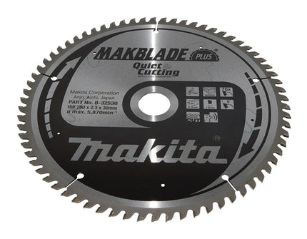 Afbeelding Makita zaagb q c 260x30x2,3 70t 5g B-32530