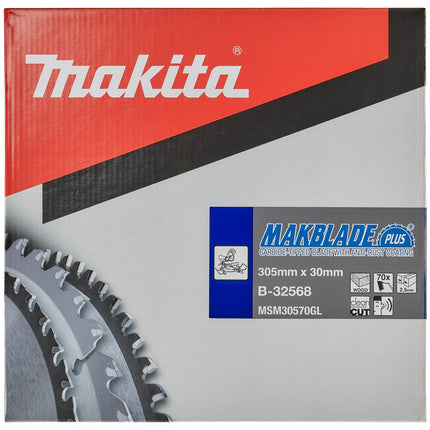 Afbeelding Makita zaagb q c 305x30x2,5 70t 0g B-32568