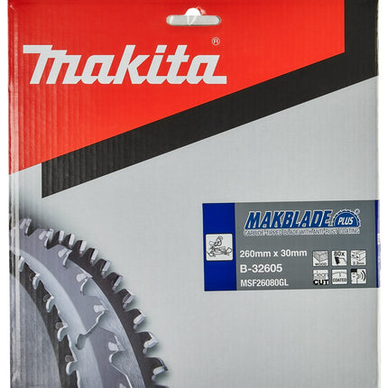 Afbeelding Makita zaagb hout 260x30x80t 5g B-32605