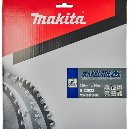 Afbeelding Makita zaagb q c 260x30x2,3 100t 5g B-32633