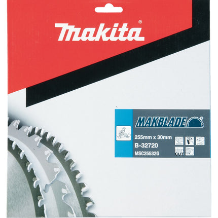 Afbeelding Makita zaagb hout 260x30x2,3 32t 5g B-32720