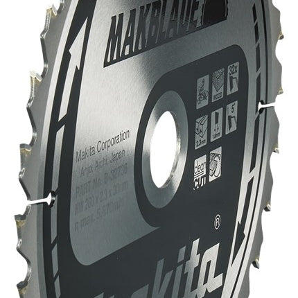 Afbeelding Makita zaagb hout 260x30x2,3 32t 5g B-32736
