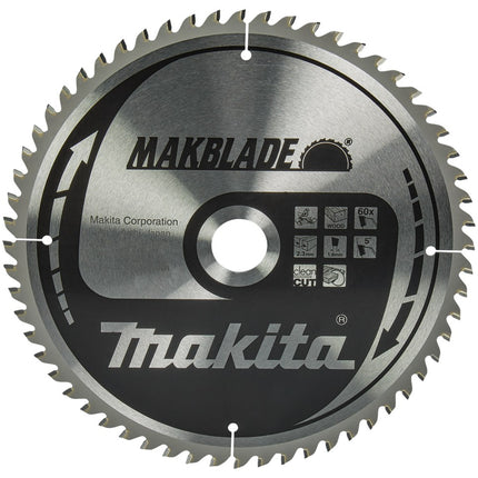 Afbeelding Makita zaagb hout 260x30x2,3 60t 5g B-32801