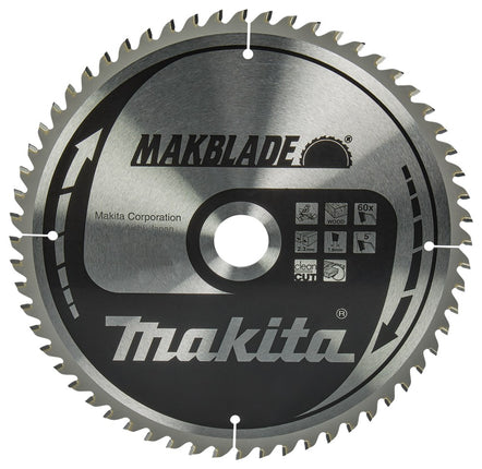 Afbeelding Makita zaagb hout 260x30x2,3 60t 5g B-32801