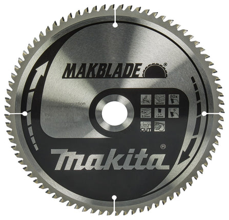 Afbeelding Makita zaagb hout 260x30x2,3 80t 5g B-32845