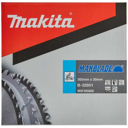 Afbeelding Makita zaagb hout 305x30x2.3 80t 5g B-32851
