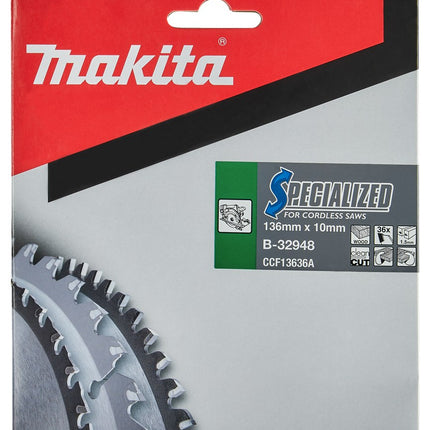 Afbeelding Makita zaagb hout 136x10x1,5 36t 18g B-32948