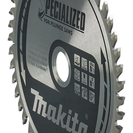Afbeelding Makita zaagb inval 160x20x2,2 48t 8g B-32998