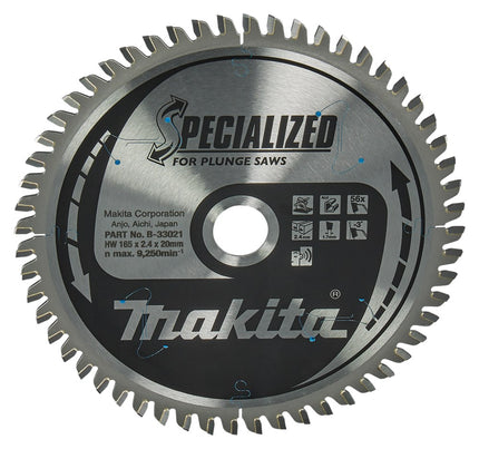Afbeelding Makita zaagb alu 165x20x2,4 56t -3g B-33021