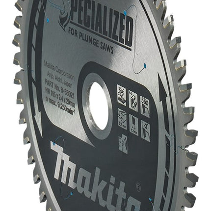Afbeelding Makita zaagb alu 165x20x2,4 56t -3g B-33021