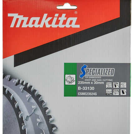 Afbeelding Makita zaagb tipe 235x30x2,3 24t 23g B-33130