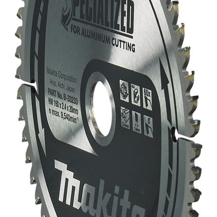 Afbeelding Makita zaagb alu 160x20x2,4 60t 0g B-33233