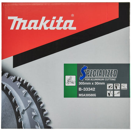 Afbeelding Makita zaagb alu 305x30x2,4 80t -5g B-33342