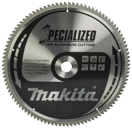 Afbeelding Makita zaagblad alu 350x3,2 108t B-33401