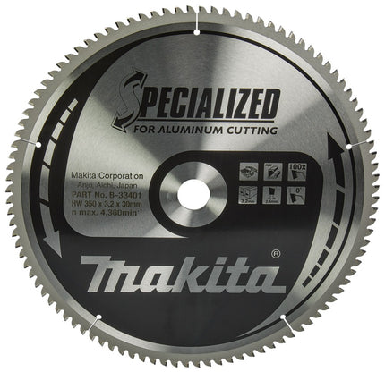 Afbeelding Makita zaagblad alu 350x3,2 108t B-33401