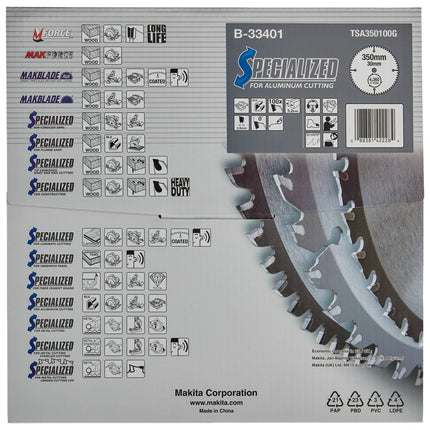 Afbeelding Makita zaagblad alu 350x3,2 108t B-33401