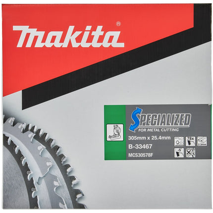 Afbeelding Makita zaagb met. 305x25,4x2,3 78t 0g B-33467