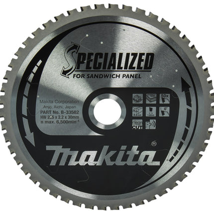 Afbeelding Makita zaagb sandw 235x30x2,2 50t 0g B-33582