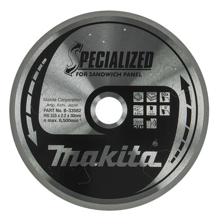 Afbeelding Makita zaagb sandw 235x30x2,2 50t 0g B-33582