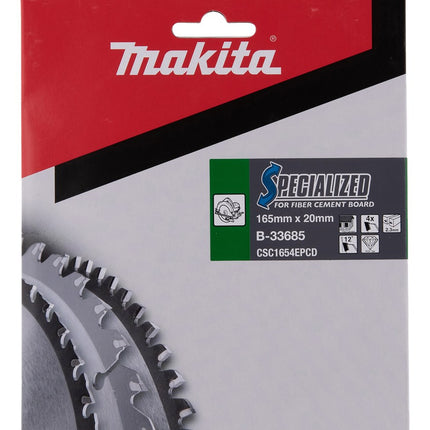 Afbeelding Makita zaagb pcd 165x20x2,3 4t 12g B-33685